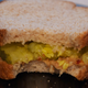 Illustration for article titled Peanut Butter and Pickle Sandwich: The Snacktaku Review